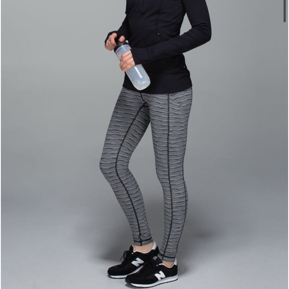 Lululemon speed tights 25” striped